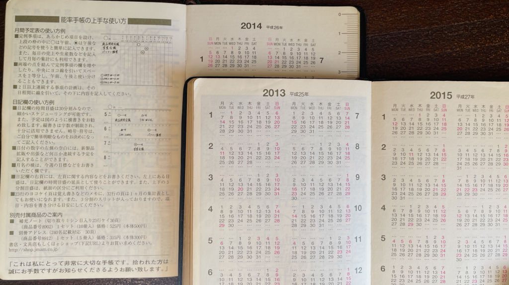 能率手の上手な使い方ページ