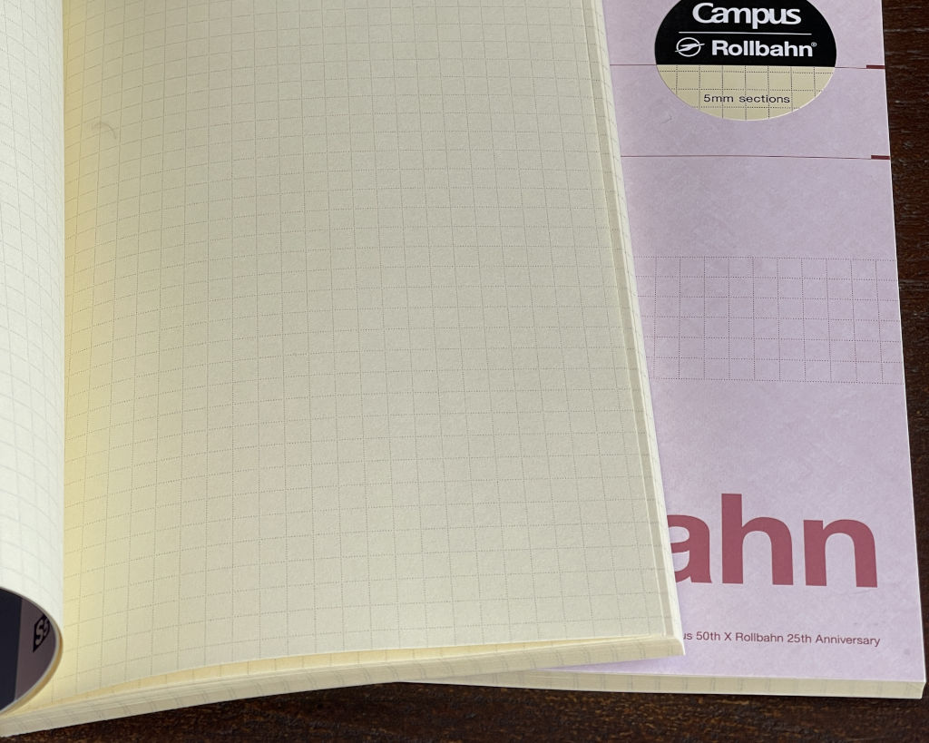 「キャンパス × ロルバーン」コラボの『デザイン交換ノート』