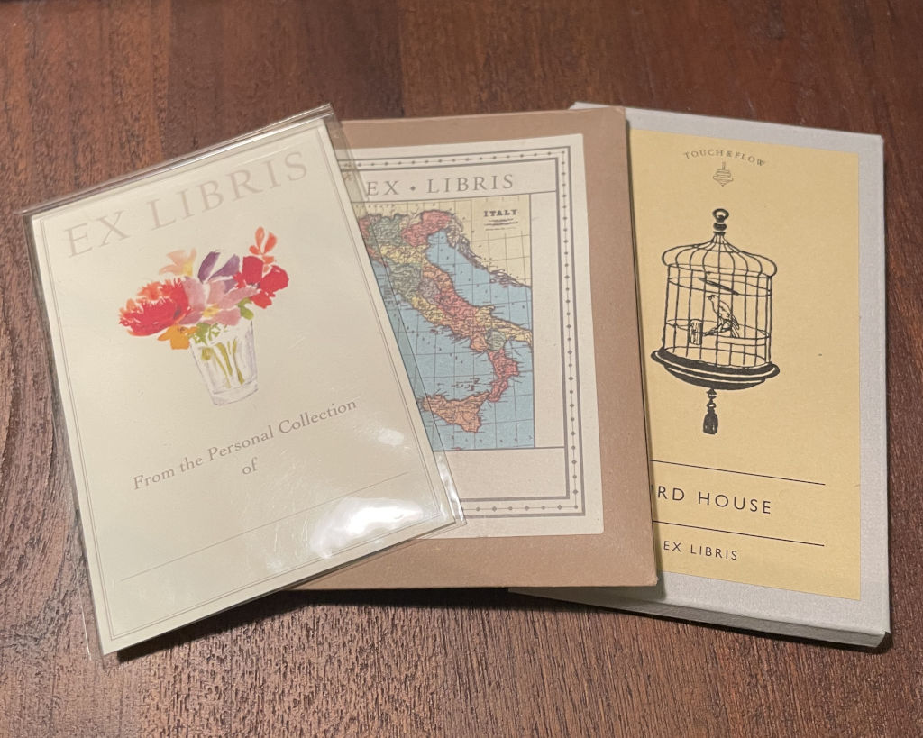 以前買った「蔵書票」