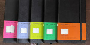 20年前のモレスキンたち